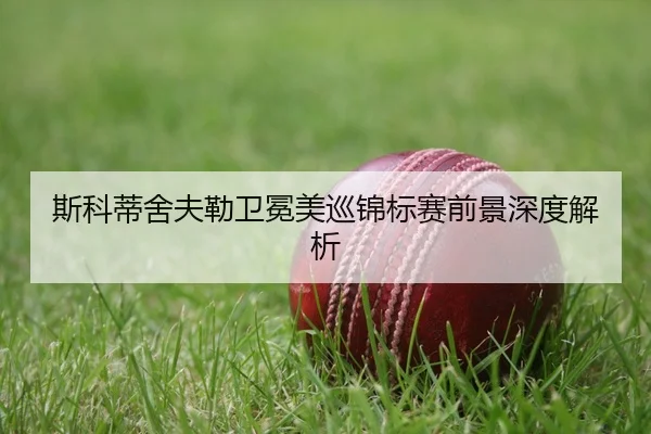 斯科蒂舍夫勒卫冕美巡锦标赛前景深度解析